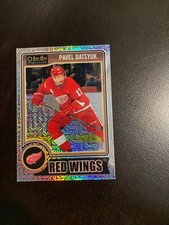2014-15 O-PEE-CHEE PLATINUM #86 PAVEL DATSYUK TRAXX REFRACTOR RARE - HOF