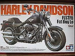 Kit raro di grandi dimensioni Tamiya 1/6 Harley Davidson Fat Boy Lo dal... - Immagine 1 di 4