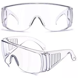 Gafas de seguridad, gafas protectoras con transparente antiarañazos e impactos - PACK DE 2 - Imagen 1 de 5