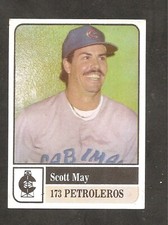 Scott May 1991-92 Venezuelan Winter League Sticker #173