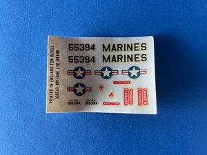 Revell 1/72 H-145 Rockwell OV-10B Bronco Original Vintage 1970 Decal Sheet - Picture 1 of 4