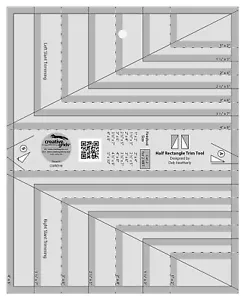 Creative Grids Strumento di rifinitura mezzo rettangolare (CGRDH6) - Foto 1 di 1