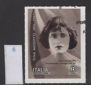 FRANCOBOLLO ITALIA 2022 Tina Modotti usato - Imagen 1 de 1