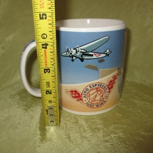 Doonesbury aviator STARBUCKS Coffee Mug AERO ESPRESSO clouds in his coffee pilot - Picture 1 of 8