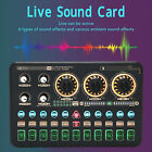 Live Sound Card BT 5.0 Redukcja szumów 6 Zmiana dźwięku Stabilny sygnał Professi BLW