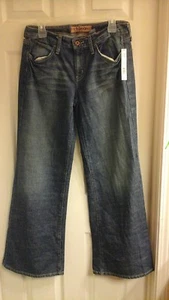 Apt. 9 "Hippie" Jeans, Women's size 6, wide Leg, 30x32, Pockets NWT $48 - Picture 1 of 4