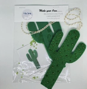 Filz Kaktus Ornament, Set selber machen - Bild 1 von 2