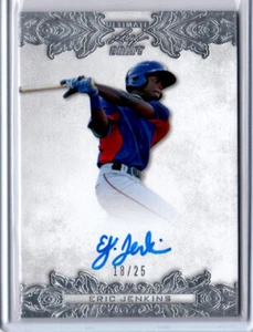 2015 Leaf Ultimate Draft Autograph Eric Jenkins Auto 18/25 - Picture 1 of 1