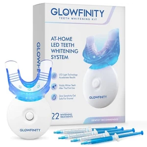 Teeth Whitening Kit - LED Light, 35% Carbamide Peroxide, (3) 3ml Gel Syringes... - Picture 1 of 4