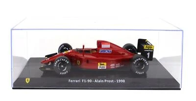 1:24 1990 Alain Prost -- #1 Ferrari F1-90 -- Atlas/Edicola F1 - Image 1 of 3