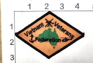 Vietnam Veterans Federation Patch Vintage Embroidered SALVAGED - Picture 1 of 1
