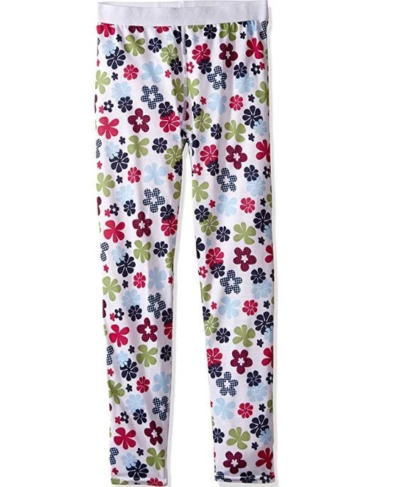 New Hot Chillys Youth Pepper Skins Bottom, Flower Power, XLG - Image 1 of 2