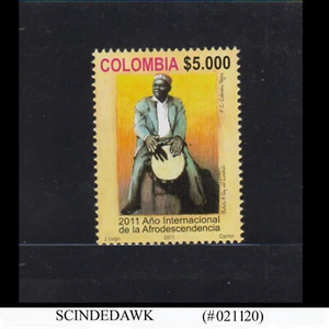 COLOMBIA - 2011 AÑO INTERNACIONAL AFRO - DESCENDIENTES - 1V montado sin montar o nunca montado - Imagen 1 de 1