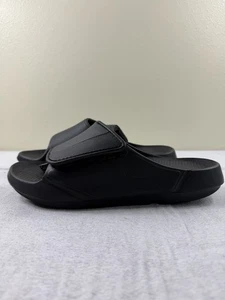 OOFOS OOAHH Sandalia Deportiva Flex Ligera Recuperación Slide Negra Talla 12 Para Hombres Nueva - Imagen 1 de 12