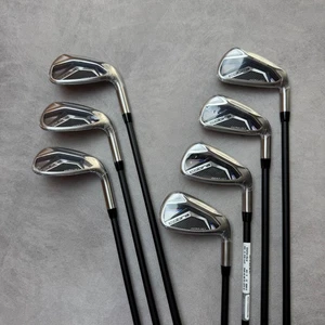 Cobra Aerojet 6-PW,GW,SW Iron Set | Graphite KBS PGI Players 75 Regular Flex - Picture 1 of 7