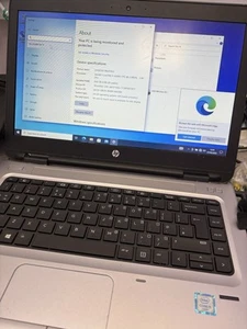 HP ProBook 640 G2 I5-6200 2.30 GHZ 4GB RAM 240GB SSD W10 - Picture 1 of 2