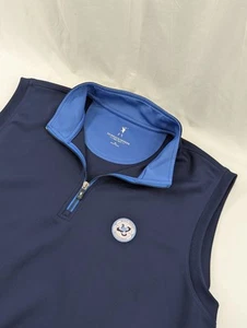 New No Tags Fairway & Greene Tech Golf 1/4 Zip Vest XL Performance Quail Shoot - Picture 1 of 8