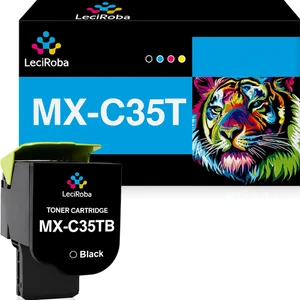 Compatible Toner Cartridge MX-C35T Sharp MX-C357F MX-C407P Printer - Black Only - Picture 1 of 1