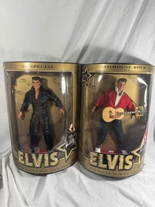 2 Elvis Presley Puppen Jailhouse Rock & 68 Special mit Box Hasbro, 1993 - Neu - Bild 1 von 8