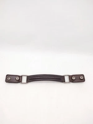 Genuine Tumi Garment Bag Leather Handle Strap, Dark Brown - Image 1 of 3