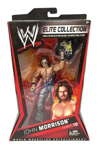 WWE JOHN MORRISON SIGNED ELITE COLLECTION SERIES 10 TOY WITH JSA COA VERY RARE - Picture 1 of 4