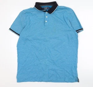 Maine New England Men's Blue Polo Shirt Size L - Picture 1 of 12