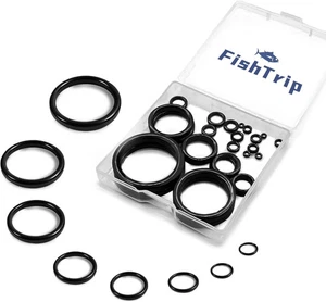 Fishing Rod Eyelet Repair Kit 60Pcs/160Pcs Fishing Rod Repair Kit 12 Sizes Fishi - Picture 1 of 5