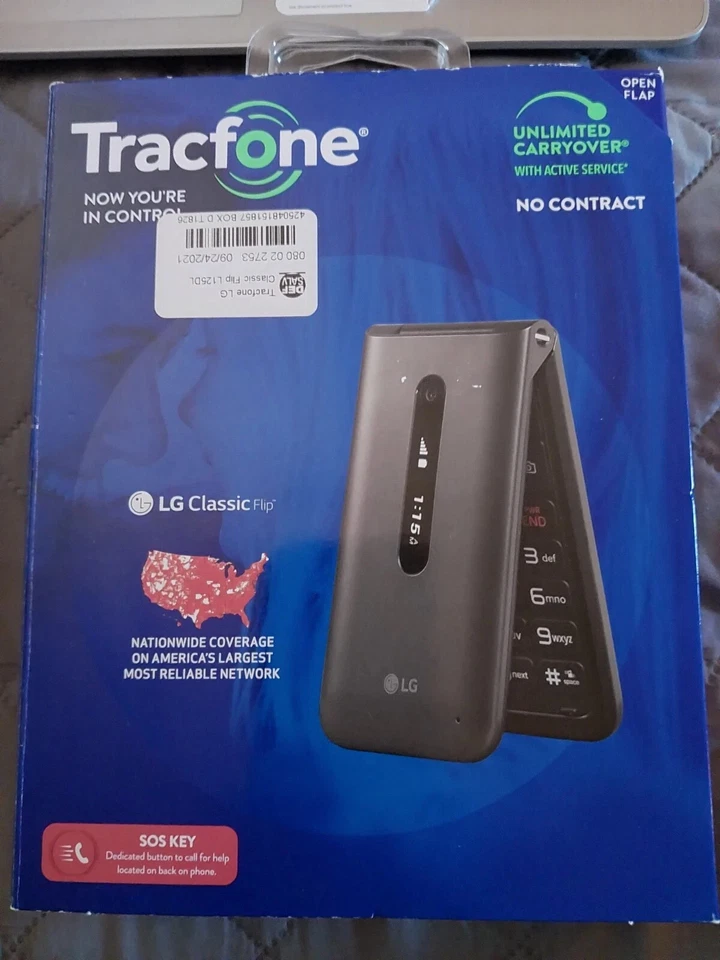 LG Classic flip Tracfone  - Image 1 of 1