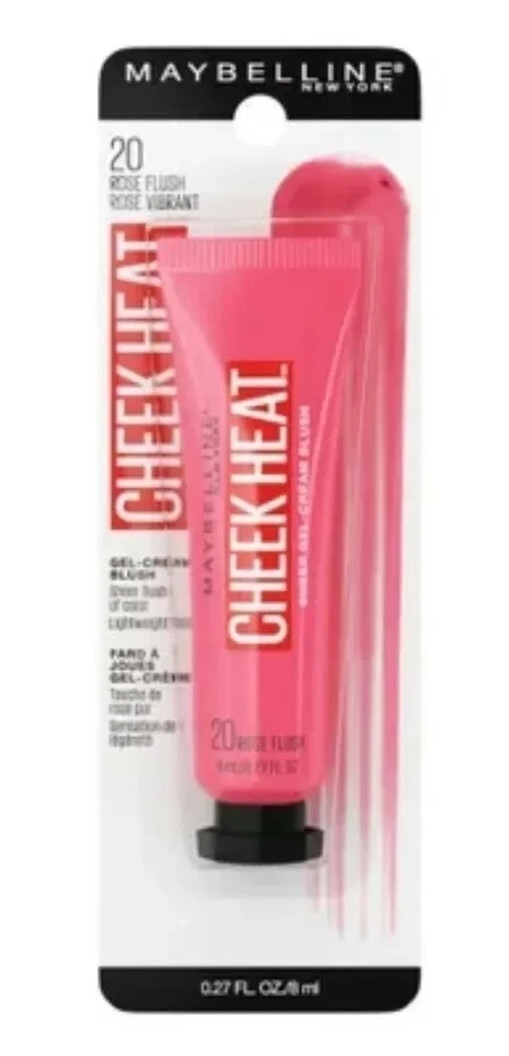 Maybelline Cheek Heat Gel-Cream Blush - Rose Flush, Dewy Finish - Image 1 of 1
