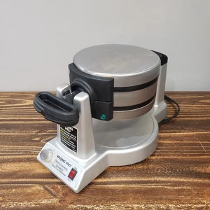 Waring WMK600 Macchina per cialde doppia belga - Argento - Foto 1 di 18