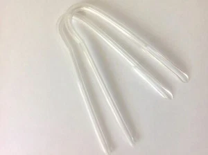 Tubo libre de humedad para audífono BTE, tamaño #13, transparente, ¡¡¡NUEVO!!!! - Imagen 1 de 4