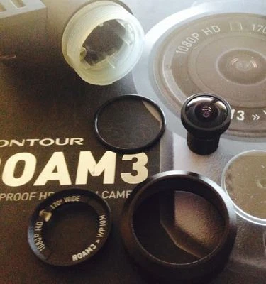 CONTOURROAM3 CONTOUR MODIFIED W/RAGECAMS 12MM ZOOM LENS PAINTBALL HUNTING CAMERA - Image 1 of 4