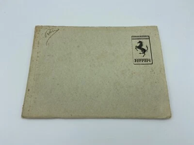 FERRARI 212 INTER 250 MM 340 MÉXICO 342 AMÉRICA | MANUAL DO PROPRIETÁRIO DO USUÁRIO | 1952 - Imagem 1 de 4