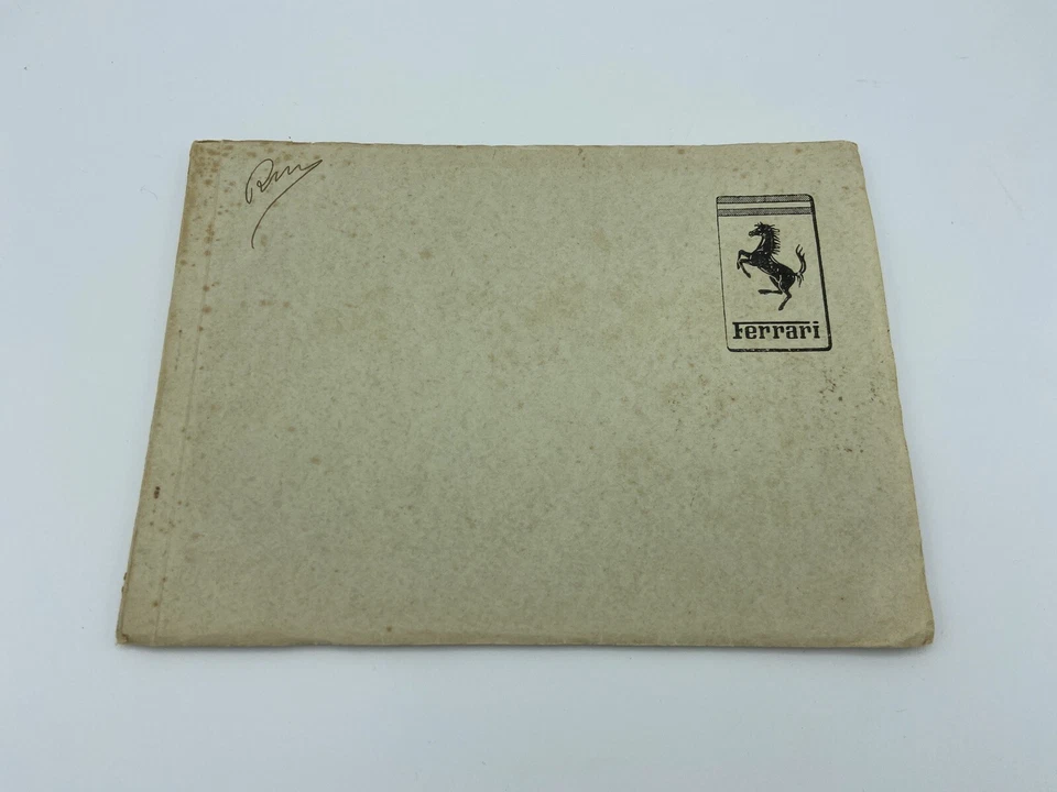 FERRARI 212 INTER 250 MM 340 MEXICO 342 AMÉRICA | MANUAL DEL USUARIO | 1952 Foto 1 de 4