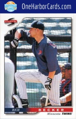 1996 Score Minnesota Twins Baseball Card #2 Rich Becker - Image 1 of 2