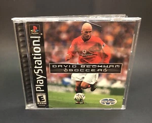 PlayStation 1 PS1 Game David Beckham Soccer CIB Complete In Box TESTED - Picture 1 of 4