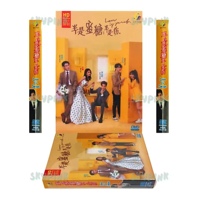 DVD Drama Chinese HD Love Is Sweet Vol.1-36End (2020 , 半是蜜糖半是伤) English Subtitle - Image 1 of 4