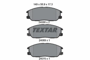 TEXTAR 2406801 Set pastiglie freno, freno a disco per KIA - Foto 1 di 3