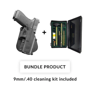 New Fobus Right Hand Tactical *BUNDLE* Paddle Holster Model GL3 For New Glock 41 - Picture 1 of 10