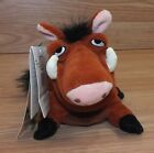 Genuine Disney Store Sound Making Small Pumbaa Plush From The Lion King Movie 