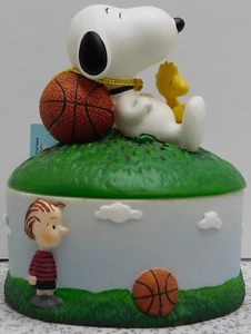 Peanuts Snoopy & Linus Westland Schmuckschatulle Top Zustand Selten - Bild 1 von 9