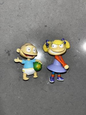Набор из двух фигурок 2017 Rugrats Nickelodeon из ПВХ Tommy & Angelica - Изображение 1 из 4