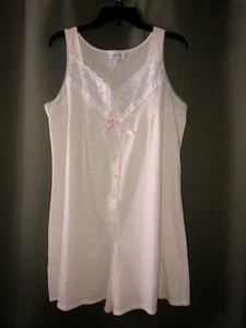 Para mujer - Ropa de dormir/interior - Talla L - Rosa claro - Sin mangas - por Nicole - Imagen 1 de 6