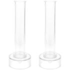  2pcs Convenient Acrylic Mold for Candles Making Acrylic Diy Candle Mold Taper