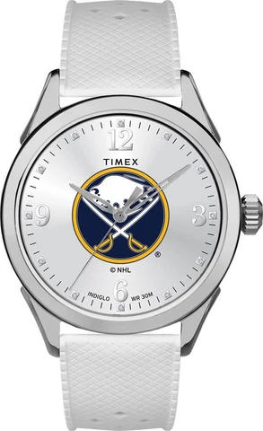 Buffalo Sabres Ladies Silcone Athena Timex Watch Cover