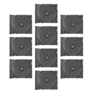 10 Stück Standard Klar Kunststoff CD Case Verhindert Kratzer CD-Box CD Aufbewahrungsbox - Bild 1 von 12