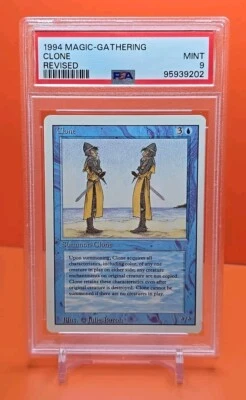 🔵🔵🔵 1994 Magic the Gathering CLONE Revised 3RD EDITION PSA 9 🔵🔵🔵 - Image 1 of 2