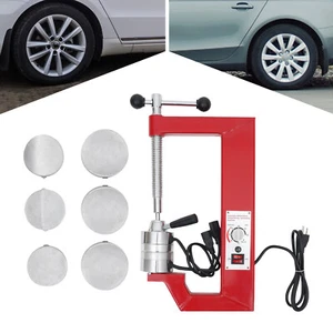 Tire Auto Repair Tyre Vulcanizing Machine Kit 110V Adjustable Height 100*80mm - Foto 1 di 20