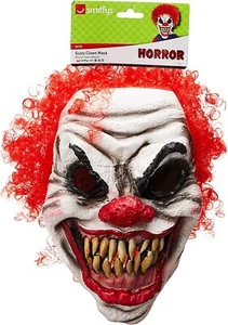 Smiffys Scary Clown Mask - Picture 1 of 3