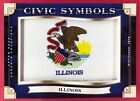2019 Goodwin Champions Illinois Civic Symbols Patches #USF-21 Tier 1